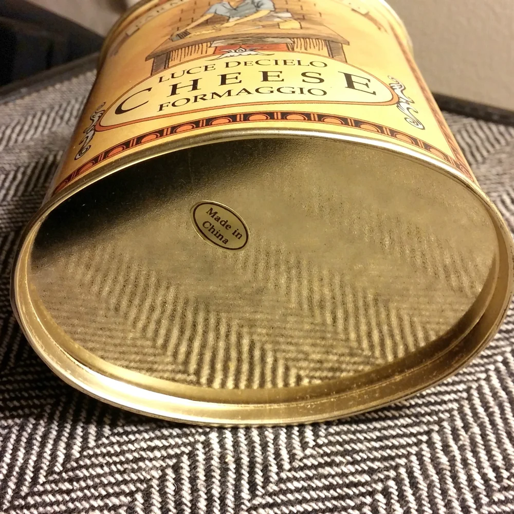 Vintage Cheese Tin